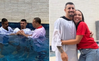 Erika Santos e Carlos Eduardo. (Foto: Reprodução/Instagram/Erika Santos)