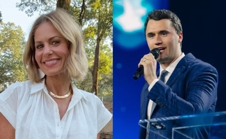 A atriz cristã reafirmou seu compromisso de anunciar o Evangelho. (Foto: Instagram/Candace Cameron/Instagram/Charlie Kirk).