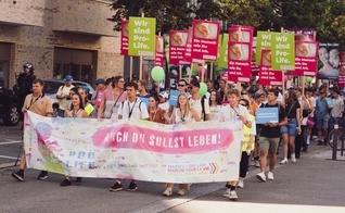 Marcha Pela Vida 2025 em Zurique, Suíça. (Foto: Marcha pela Vida)