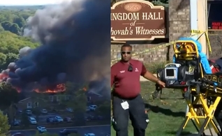 O atirador atacou a Igreja de Jesus Cristo dos Santos dos Últimos Dias. (Foto: Reprodução/YouTube/WTOL11).