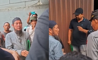 Os islâmicos locais estão tentando impedir o funcionamento da igreja. (Foto: Reprodução/Instagram/gerakanpis). 