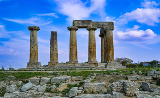Ruínas de Corinto. (Foto: unpinenelmapa)