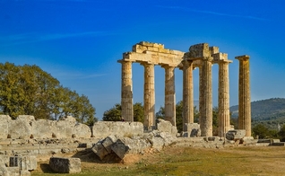 Ruínas de Corinto. (Foto: unpinenelmapa)