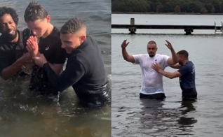 Ollie Sabatelli está pregando nas ruas holandesas. (Foto: Reprodução/Instagram/Revive/Reprodução/Instagram/Ollie Sabatelli).