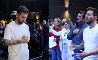 Conversão de Messi não é verídica. (Foto: Facebook/Iglesia Kayros Bogotá).