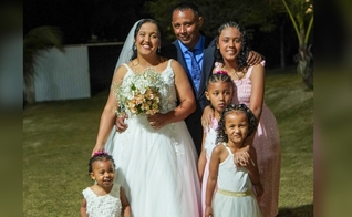 A família de Jessika e Washington. (Foto: Reprodução/Junta de Missões Nacionais)