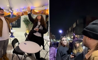 Os cristãos no festival. (Foto: Reprodução/Instagram/Philip Renner)