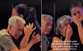 Maria Luquet com os avós. (Foto: Reprodução/Istagram/Maria Luquet).