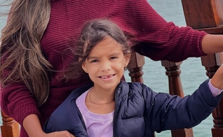 A pequena Cecília Cândido Duarte. (Foto: Arquivo pessoal)