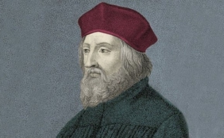 John Huss. (Foto: Wikimedia Commons/Iglesia Husita en Colombia).