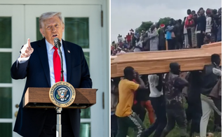 Donald Trump; funeral de cristãos assassinados na Nigéria. (Foto: White House / Instagram/Hananya Naftali)
