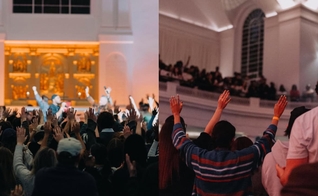 Uma multidão se reuniu para orar no evento “Joint Prayer Gathering”. (Foto: Instagram/Joint Prayer Gathering).