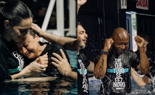 A Abba Pai Church celebrou a decisão por Cristo dos novos convertidos. (Foto: Instagram/Abba Pai Church).