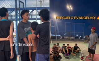 O evangelista Lucas Oliveira usa estratégias para pregar a diferentes pessoas. (Foto: Reprodução/Instagram/Lucas Oliveira).