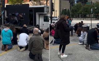  As vidas salvas são resultado da intercessão de um grupo de cristãos em Chicago. (Foto: Reprodução/Instagram/Juan-Elias Riesco).