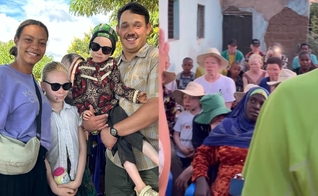 Daniel e Lorena Mallmann estão levando o amor de Deus à comunidade albina. (Foto: Reprodução/Instagram/Daniel Mallmann).
