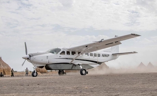 O avião foi resgatado e não houve registro de feridos graves. (Foto: Reprodução/Samaritan's Purse)