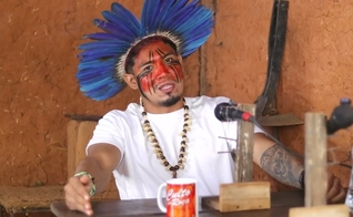 Kayuna Mehinako. (Foto: Reprodução/YouTube/Culto na Roça GO).