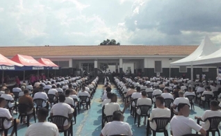 O trabalho evangelístico foi realizado no Hospital de Custódia e Tratamento Psiquiátrico, em Franco da Rocha (SP). (Foto: UNP)