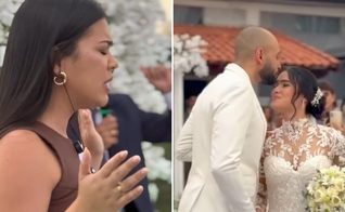 Após a oração a chuva cessou. (Foto: Reprodução/Instagram/Tabita Laine)