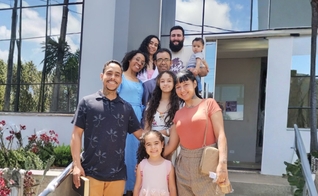 A família de Maria e José. (Foto: Reprodução/Notícias Adventistas)