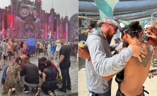 A missão pregou em festivais de música e raves nos EUA. (Foto: Reprodução/Instagram/Philip Renner).