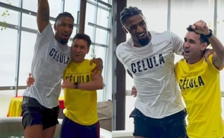 O zagueiro do Lille foi batizado em Portugal. (Foto: Reprodução/Instagram/alexsandroribeirojr).