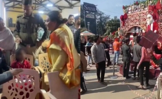 Extremistas atacaram eventos natalinos em vários estados indianos. (Foto: Reprodução/X/Mohammed Zubair/Reprodução/X/South Asian Christians). ).