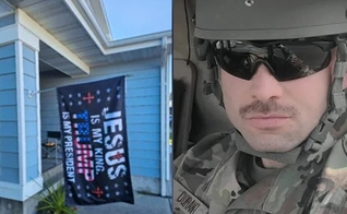 O sargento Robert Durrant. (Foto: First Liberty Institute).