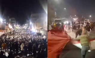 Milhões de iranianos protestaram nas ruas contra o regime islâmico. (Foto: Reprodução/Instagram/Hananya Naftali).