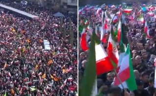 Protestos em Teerã. (Foto ReproduçãoXMundo News)