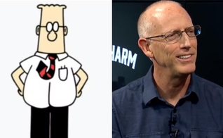 Scott Adams. (Foto: Reprodução/A Arte do Encanto/Wikimedia Commons)