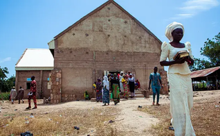 Comunidade cristã que sofreu ataque do Boko Haram, na Nigéria. (Foto ilustrativa: Portas Abertas)