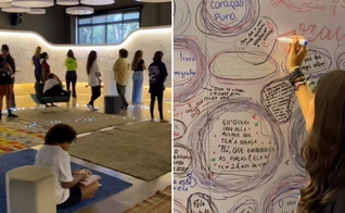 A sala de oração. (Foto: Reprodução/Instagram/Cassiano Machado)