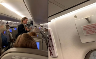 O piloto abençoou a tripulação. (Foto: Reprodução/Instagram/Pedro Duarte)