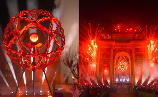 Cerimônia de Abertura dos Jogos Olímpicos de Inverno 2026. (Foto: Reprodução/YouTube/Cazé TV).