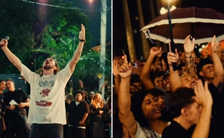 Os jovens se reuniram na Praça da Sé. (Foto: Reprodução/Instagram/Segundo Andar)