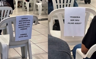 A ação foi feita na Igreja de Cristo em São Vicente (SP). (Foto: Reprodução/Instagram/Igreja De Cristo São Vicente).