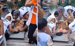 O jovem voltou à vida após a oração. (Foto: Reprodução/Instagram/Missão Despertar Dos Povos)