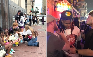 A ação evangelística nos EUA. (Foto: Reprodução/Instagram/Philip Renner)