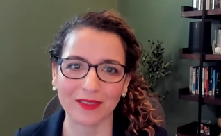 Lana Silk, presidente da Transform Iran, em entrevista á CBN News. (Captura de tela/YouTube/CBN News)