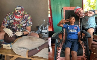 Bruno Armanhi faz atendimentos odontológicos gratuitamente em vários países. (Foto: Instagram/Bruno Armanhi).