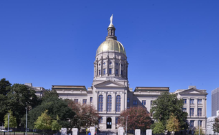 Capitólio da Geórgia, em Atlanta. (Foto: Library of Congress)