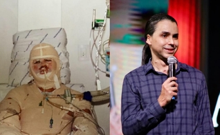 O pastor David Augusto sofreu um grave acidente de carro. (Foto: Instagram/ David Augusto).