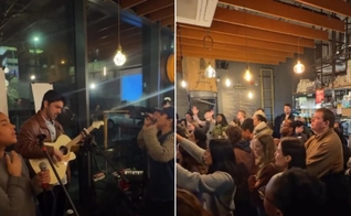 O encontro reuniu cristãos de várias igrejas para louvar e orar juntos. (Foto: Reprodução/Instagram/Betsy Strada).