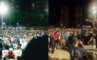 O encontro do “Céu Na Terra Movement” atraiu uma multidão em Brasília. (Foto: Reprodução/Instagram/Céu Na Terra Movement).