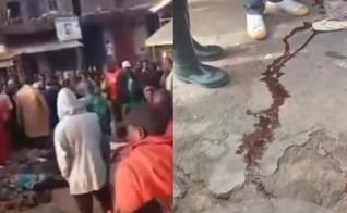 Homens armados abriram fogo na comunidade Gari Ya Waye. (Foto: Reprodução/Instagram/Seanfeucht/Reprodução/Instagram/Roots TV Nigéria).