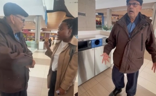 O muçulmano passou a caminhar normalmente após orações. (Foto: Reprodução/  Instagram/Alisha Beth).