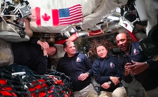 Victor Glover citou a Bíblia em mensagem de Páscoa. (Foto: Reprodução/YouTube/NASA Johnson).