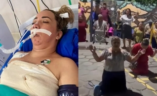 Joyce Brito voltou a ter atividade cerebral após orações. (Foto: Reprodução/ Instagram/Joyce Brito).